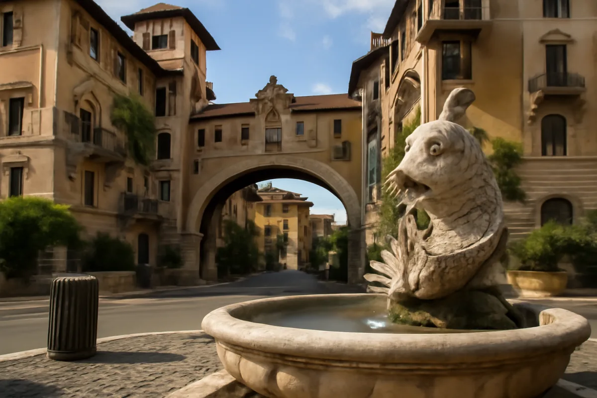 Quartiere Coppedè a Roma: ecco cosa lo rende così surreale