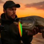 Pesca al siluro con artificiali: il segreto dei colori che fanno la differenza al tramonto