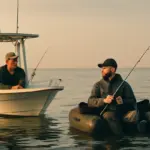 Barca o belly boat per la pesca a vertical jigging? Pro e contro secondo gli specialisti