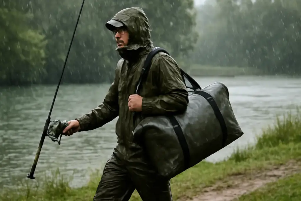 Borse da pesca impermeabili: perché fanno la differenza nelle uscite sotto la pioggia