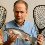 Meglio guadini in gomma o in rete? esperti svelano cosa conviene davvero per la vitalità del pesce