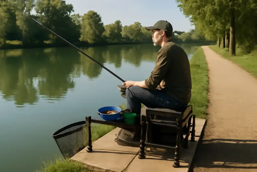 Percorsi facili per pesca a feeder nei laghetti: postazioni comode che migliorano la resa
