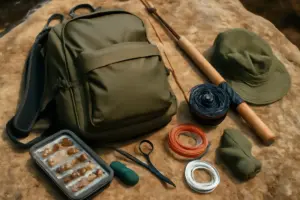 Accessori indispensabili per la pesca in fiume: ecco cosa non può mancare nello zaino