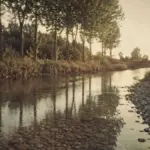 Pesca in fiume: come riconoscere le zone di corrente lenta dalla riva