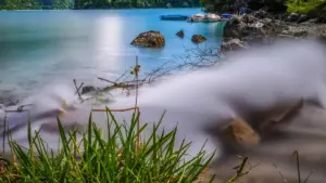 Pesca in lago con acqua torbida: come valutare sponde e insenature