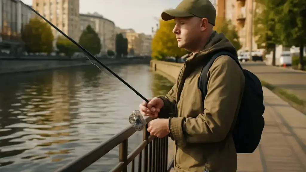 Pesca in fiume vicino ai piloni di un ponte: dove osservare i ripari dalla corrente