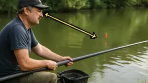 Pesca lungo una riva con alberi caduti: come scegliere un punto di lancio senza entrare nell’ostacolo