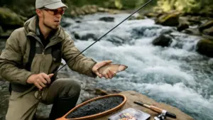 Pesca a galleggiante in corrente lenta: come regolare la profondità